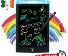 8.5" Electronic Digital LCD Writing Pad Tablet Drawing Graphic Board Kid Gift