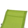 Folding Sun Loungers 2 pcs Green Textilene Image 6