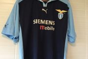Lazio Jersey. Lazio Football Club. Rome. Italy. SS Lazio. Roma. Italia. Official European Away Jersey Season 2001/02. Original From The Time,Not A Remake.