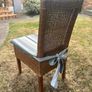 6 Wicker Kitchen Chairs Image 2