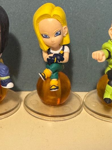 Dragon Ball Figures Set (Android 17, 18 & 16)