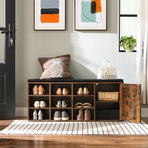 New Shoe Storage Bench + Cupboard - FREE P&P