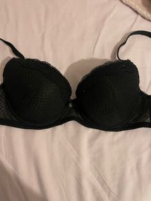 Black Plunge bra
