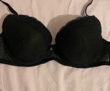 Black Plunge bra