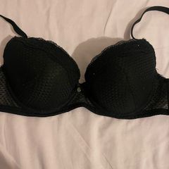 Black Plunge bra