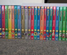 pokemon adventures manga: red and blue box set, gold and silver full set, ruby and sapphire full set