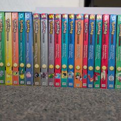 pokemon adventures manga: red and blue box set, gold and silver full set, ruby and sapphire full set