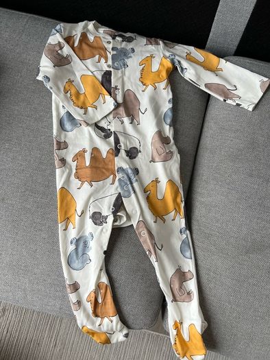 Two M&S sleepsuits 12-18 months, new