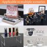 Set of 9 Clear Acrylic Display Risers Cupcakes Holder Sweet Stand Display Transparent Showcase Stands, Candy Bar Risers, Acrylic Lifts Display for Figures Image 3
