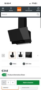 Cooker hood