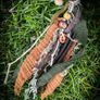 Fantasy Antler Squirrel Headband Costume Cosplay Larp Acorns Dreadwrap Extension Mystical Elf Forest Fairy Image 8