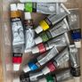 Daler-Rowney watercolours (x12) and gouache (x2) Image 2