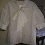 White Pussybow Blouse Image 3
