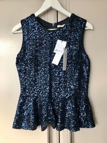 Sequined blouse by Glamorous, uk 8, new
