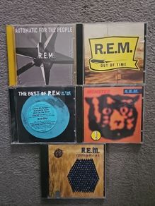 R.E.M. CDs. 5 albums Collection: Automatic For The People / Out Of Time / The Best Of 1988 - 2003 / Monster / Eponymous.
