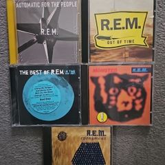 R.E.M. CDs. 5 albums Collection: Automatic For The People / Out Of Time / The Best Of 1988 - 2003 / Monster / Eponymous.