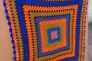 hand crochet blanket