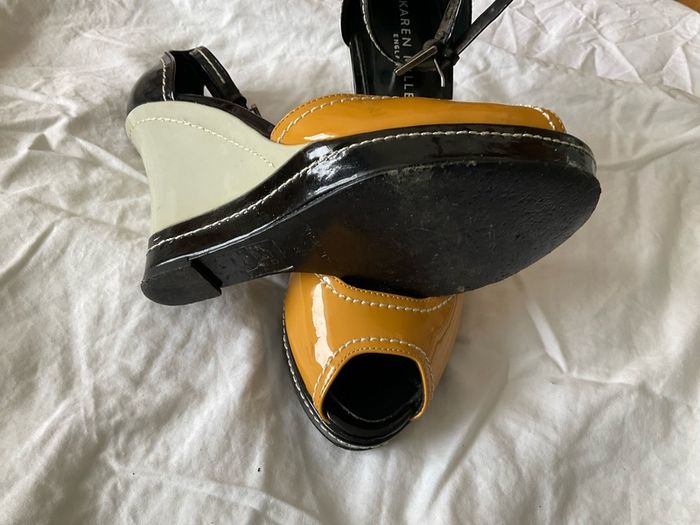 Karen Millen Wedge Leather Upper Heels for Women