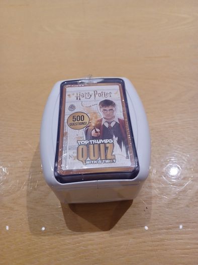 Top Trump Harry Potter Quiz with a Twist.