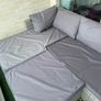 Garden sofa with ottoman Image 4