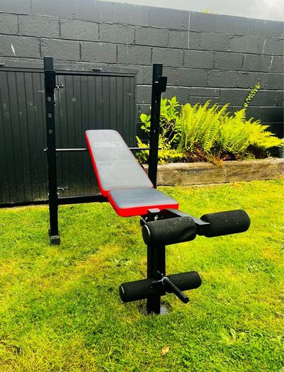 Weights Bench with Leg Curl