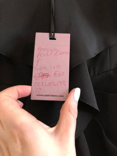 black Coast dress bnwt