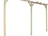 Garden Pergola 400x40x205 cm Wood