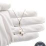925 Silver Freshwater Pearls Magnolia Slider Necklace Image 8