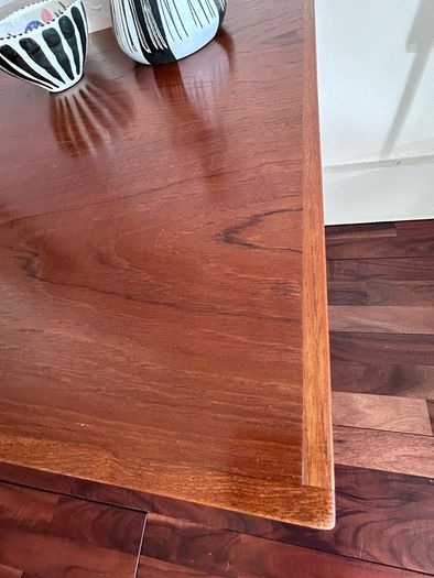 Vintage Danish teak side table retro