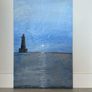 Lighthouse seascape painting Image 5