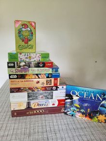 Twelve Puzzles some brand bew all intact