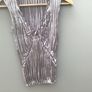Cool Japanese Style Pleats Designer Top Size 12 Image 5