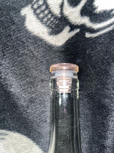 glass bottle with glass stopper 700 ml