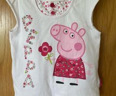 Girl's Peppa Pig Summer top / T- shirt for girls 2-3 years