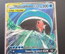 Magikarp and Wailord GX SM166 Tag Team Black Star Promo - Pokemon TCG