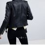 Whistles leather biker jacket Image 3
