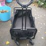 New Black Foldable Waggon Image 2