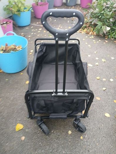New Black Foldable Waggon