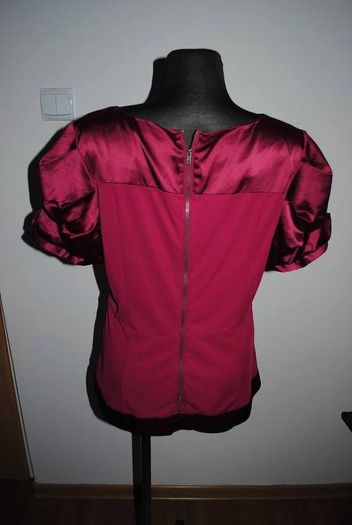 Brand new red/burgundy stunning top from Next size UK16 EU44 Postage included