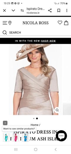 Mother of Bride Groom Ispirato dress