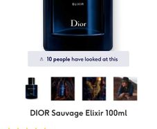 DIOR Sauvage Elixir 100ml for him