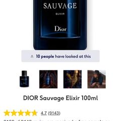 DIOR Sauvage Elixir 100ml for him