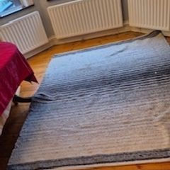 mixed wool rug