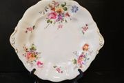 Royal Crown Derby  "Derby Posies" Bone China Cake Plate