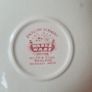 Tea Set Pink White Cups Saucers Plates Wood Ware Image 6
