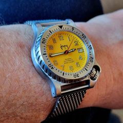 Japy Terrestre automatic Swiss diver watch "Ultra Rare"