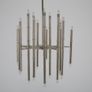 Contemporary Chrome Chandelier Model Meurice by Jonathan Adler, United Kingdom, 2000s. Image 2
