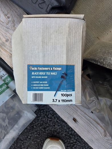 Ridge Tiles 120 degree Cedral Blue Black