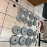 Foldable Weight Bench, 50kg Weights, Barbell, Dumbbells, Mats + More!! Image 2