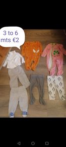 Baby bundle 3 to 6 mts